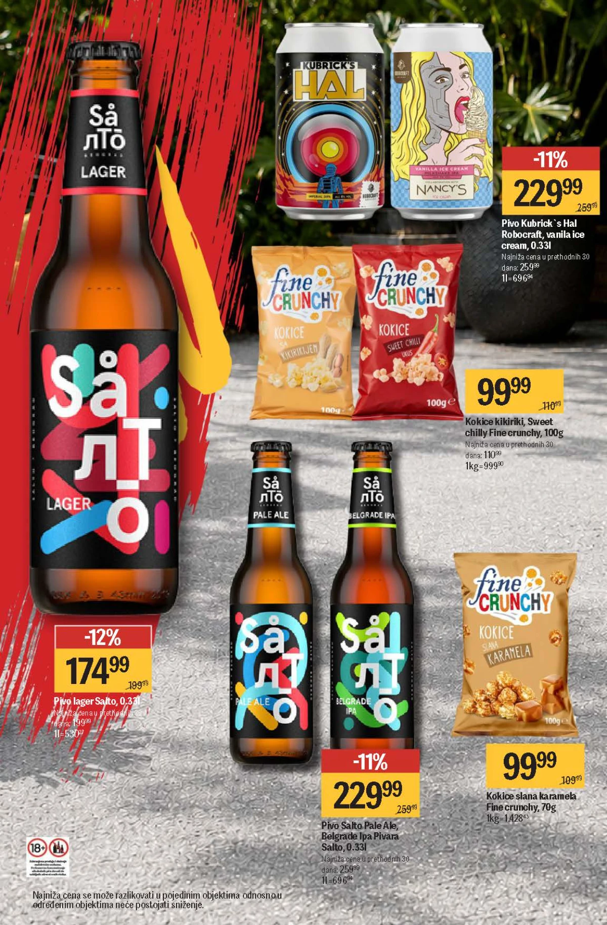 Maxi katalog do 09.09.2026. – Salto kraft pivo i Fine Crunchy kokice
