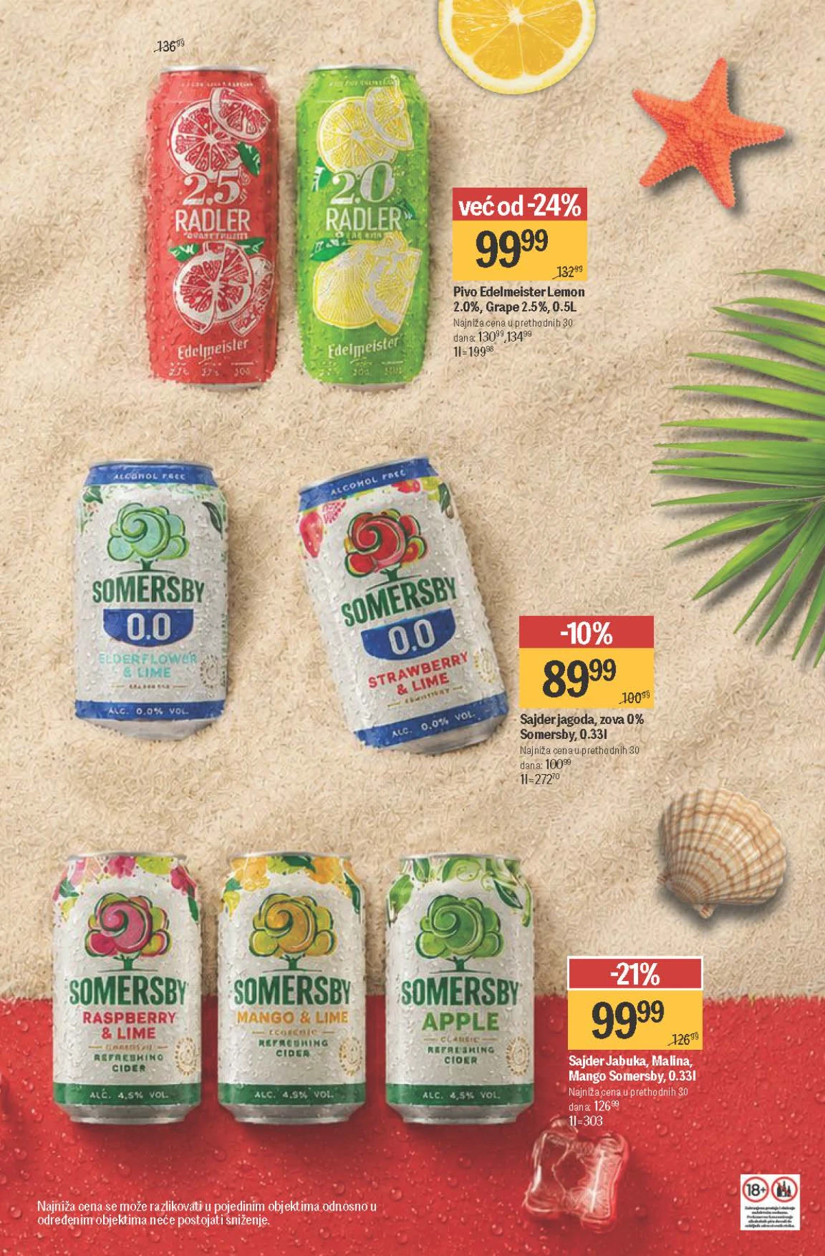 Maxi katalog do 09.09.2026. – Somersby sajder i Edelmeister radler