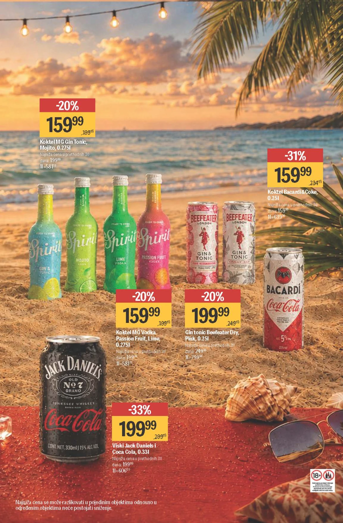 Maxi katalog do 09.09.2026. – Jack Daniel's, Bacardi, Beefeater i MG kokteli