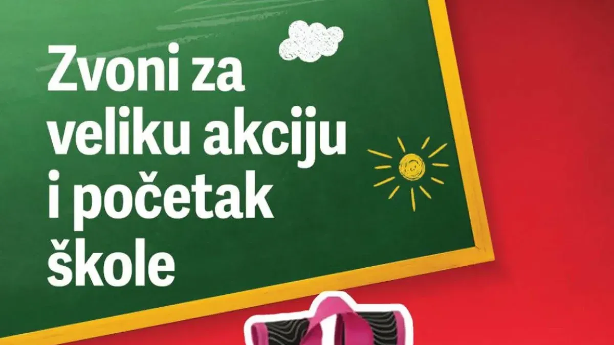 Maxi školska akcija do 12.08.2026. – rančevi, pernice, torbe, sveske i školski pribor uz popuste do 50%
