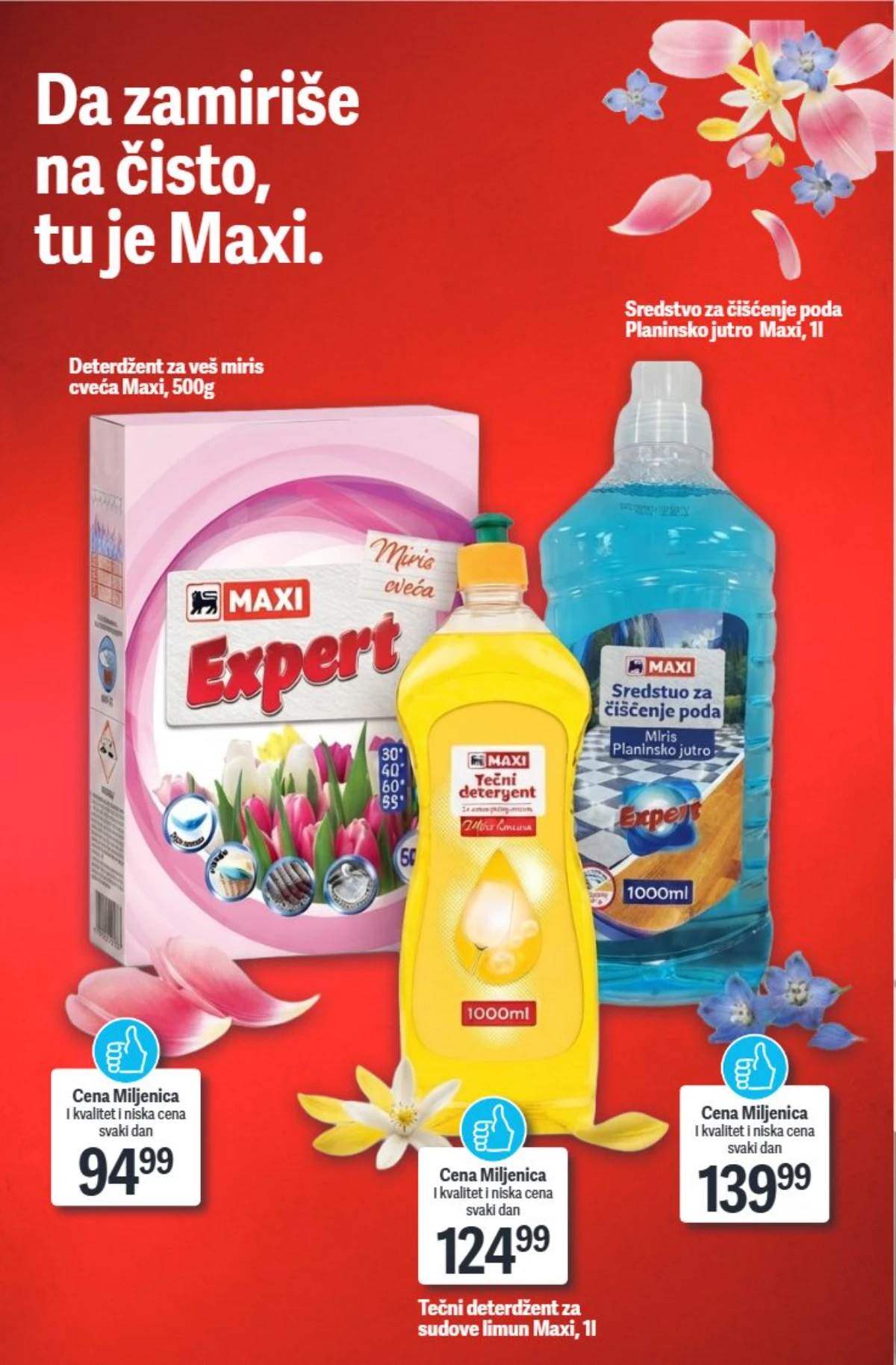 Maxi katalog 09. do 15.07.2026. – završna strana kataloga sa dodatnim akcijskim ponudama