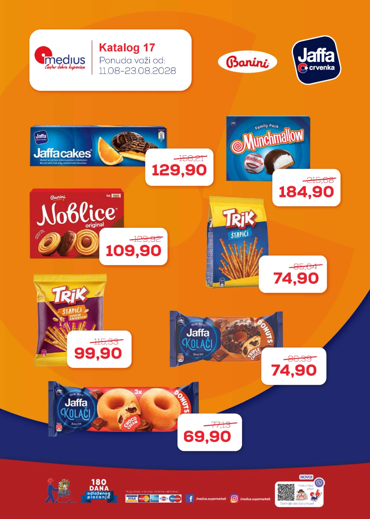 Medius katalog do 23.08.2026. – Jaffa, Banini i druge akcijske ponude uz popuste do 40%