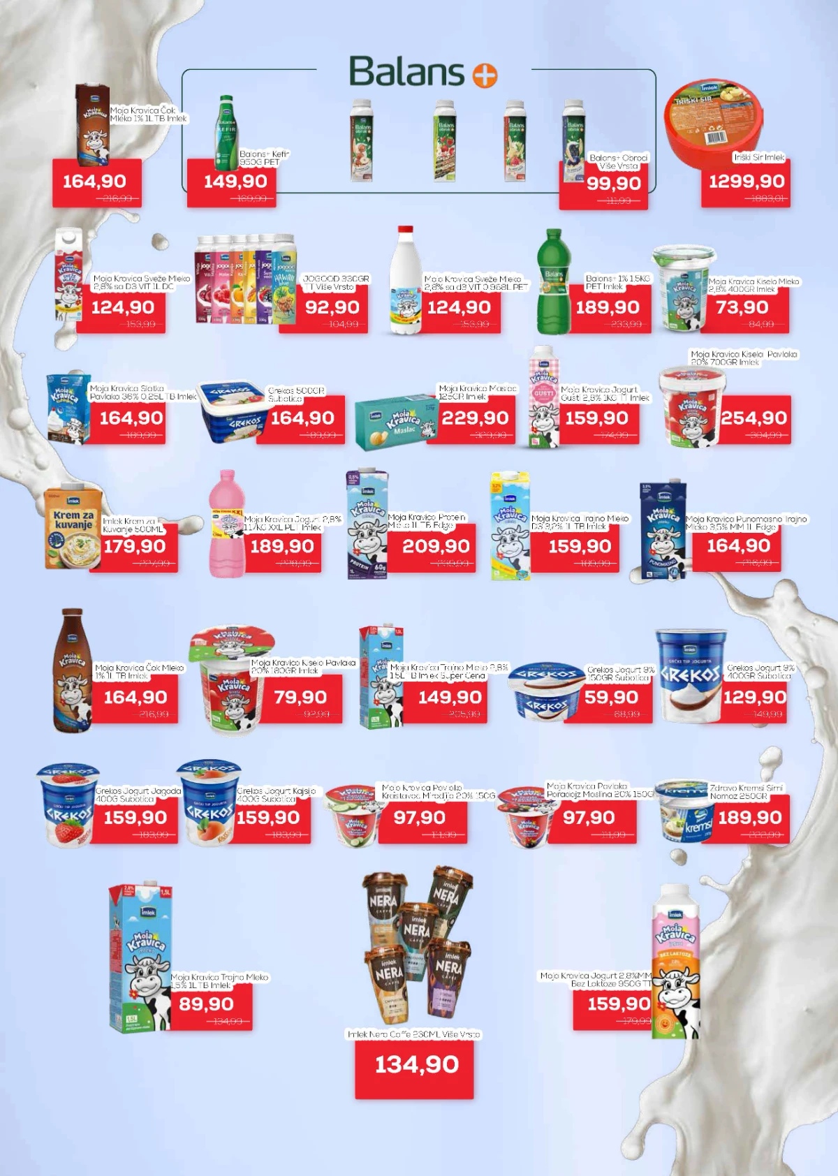 Medius katalog – Moja Kravica, Balans, Grekos i drugi mliječni proizvodi na akciji