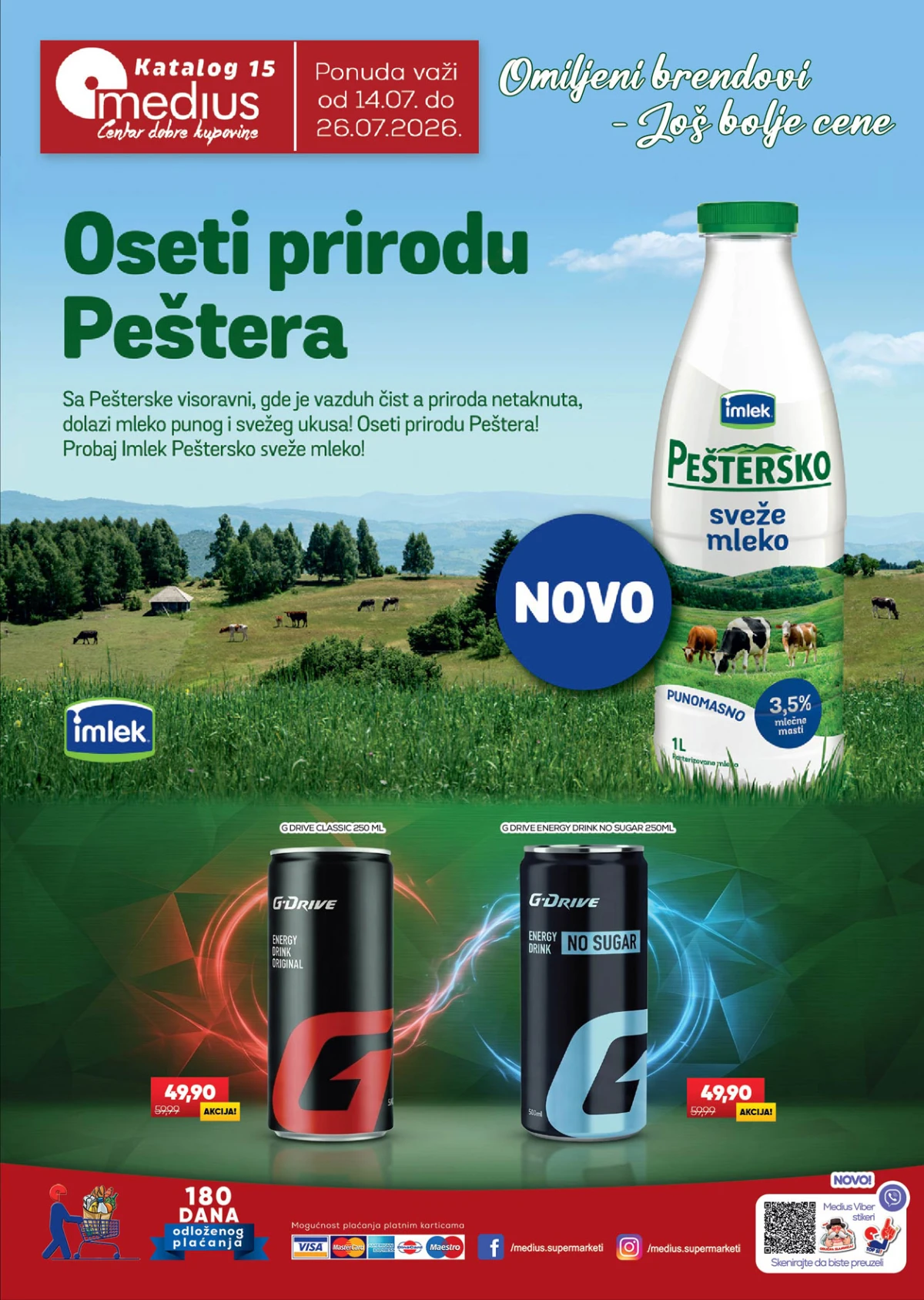 Medius katalog do 26.07.2026. donosi nove akcije i popuste do 50% na veliki broj proizvoda