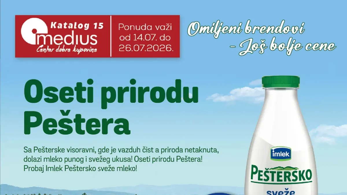 Medius katalog do 26.07.2026. donosi nove akcije i popuste do 50%