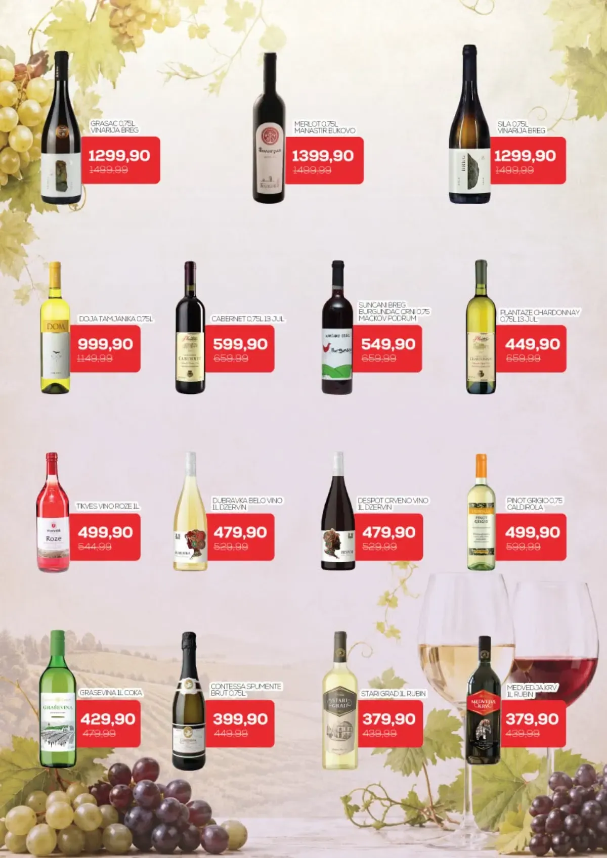 Medius katalog do 04.10.2026. – vina i druga alkoholna pića