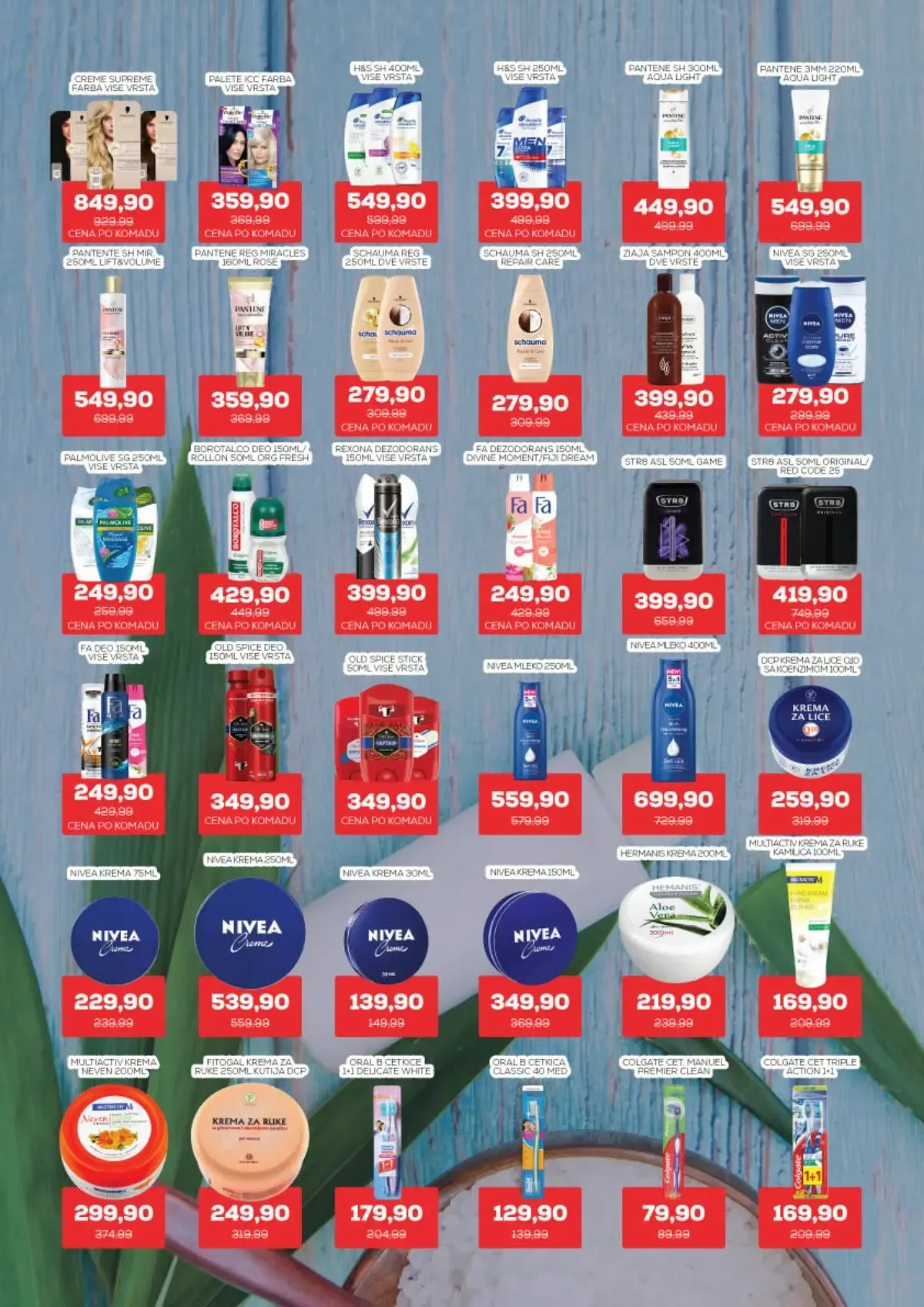Medius katalog do 04.10.2026. – šamponi, dezodoransi, Nivea i proizvodi za ličnu higijenu