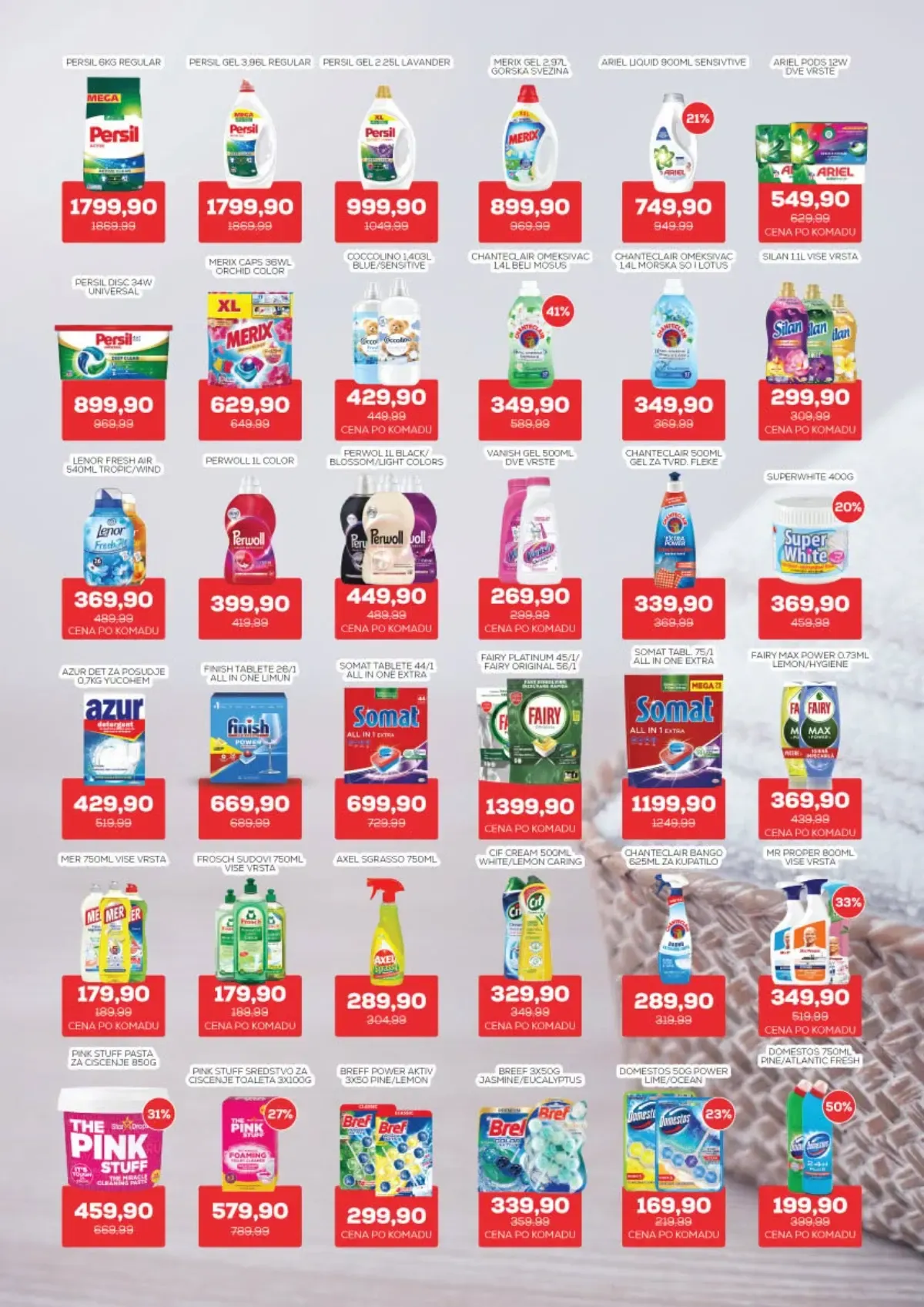 Medius katalog do 04.10.2026. – Persil, Silan, Somat i kućna hemija