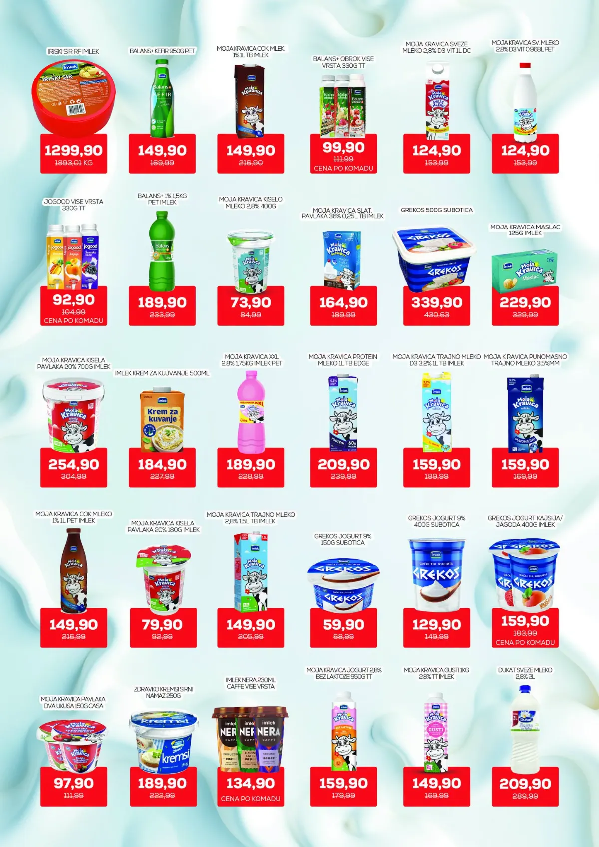 Medius katalog 06–18.10.2026. – mleko, jogurt i mlečni proizvodi na akciji