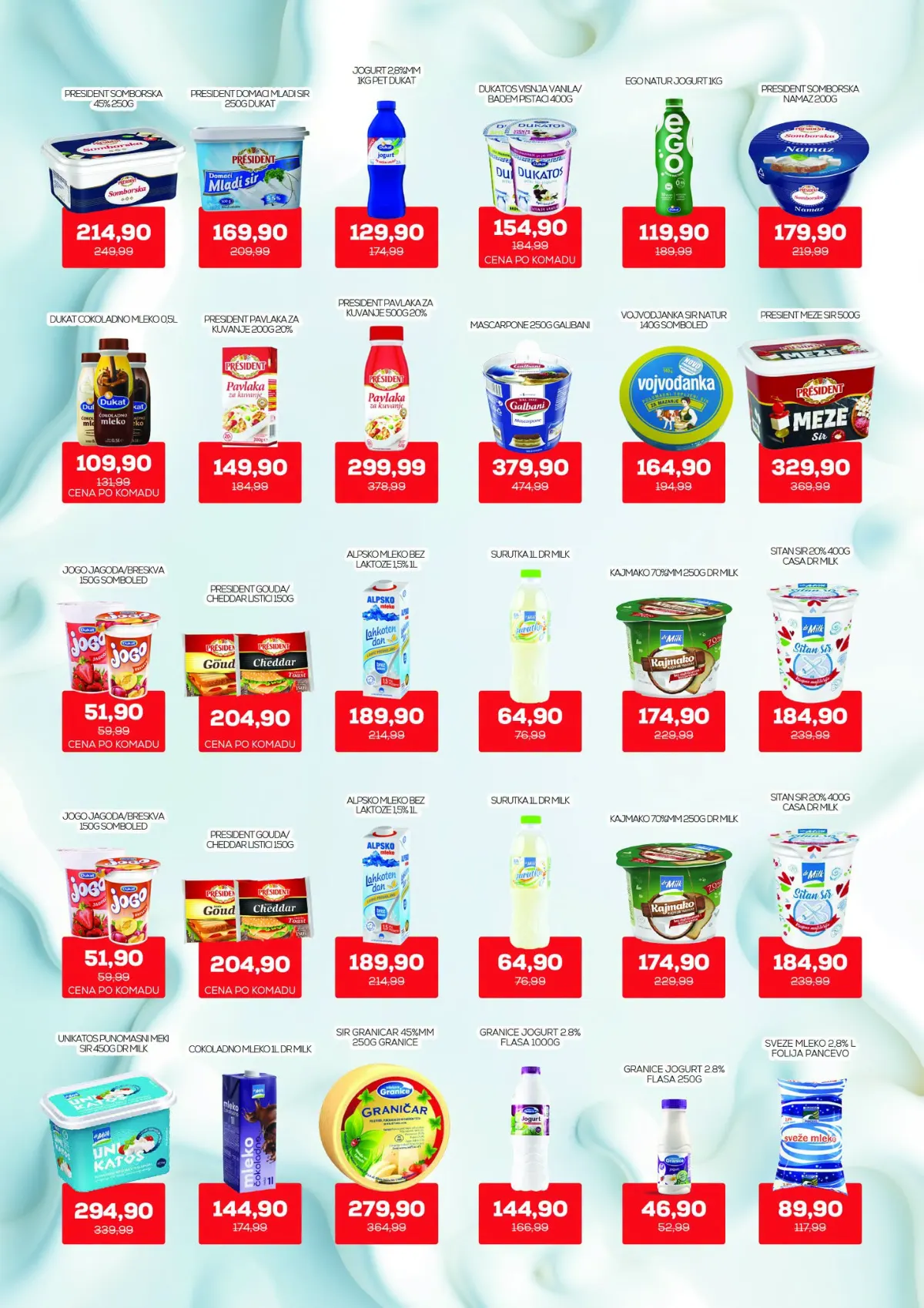 Medius katalog 06–18.10.2026. – mlečni proizvodi, namazi i sirevi na akciji