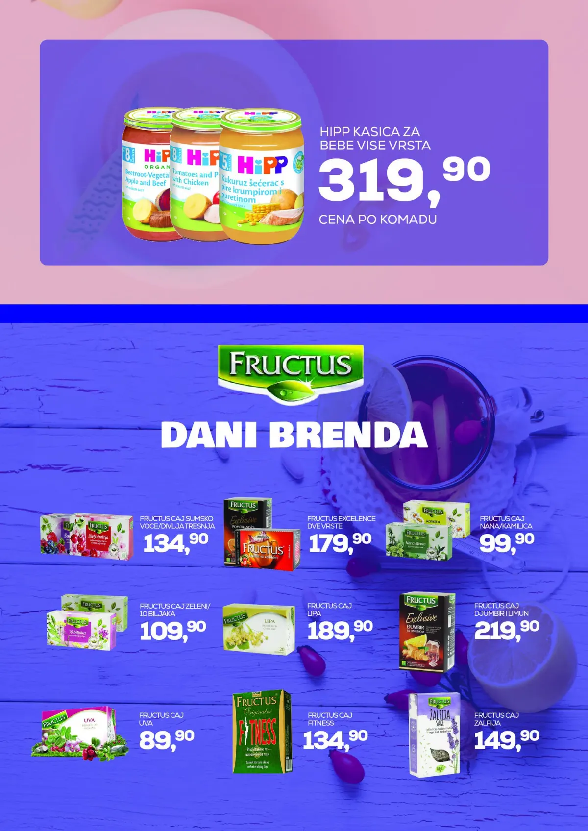 Medius katalog 06–18.10.2026. – dečji proizvodi i Fructus Dani brenda