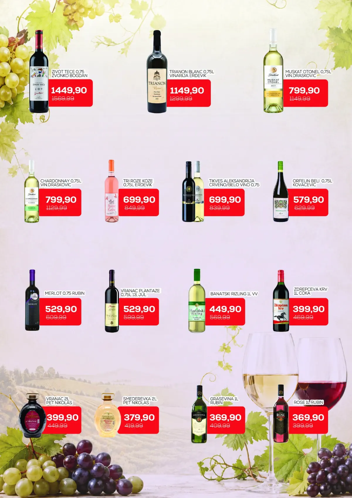Medius katalog 06–18.10.2026. – vina i alkoholna pića na akciji