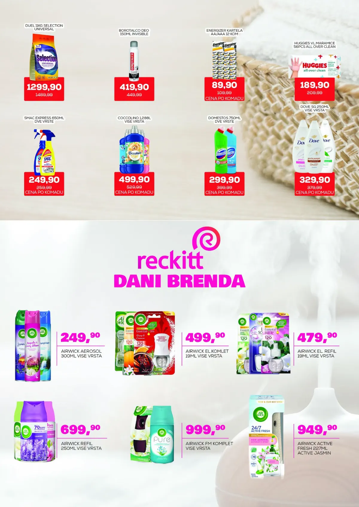 Medius katalog 06–18.10.2026. – kućna hemija i Reckitt Dani brenda