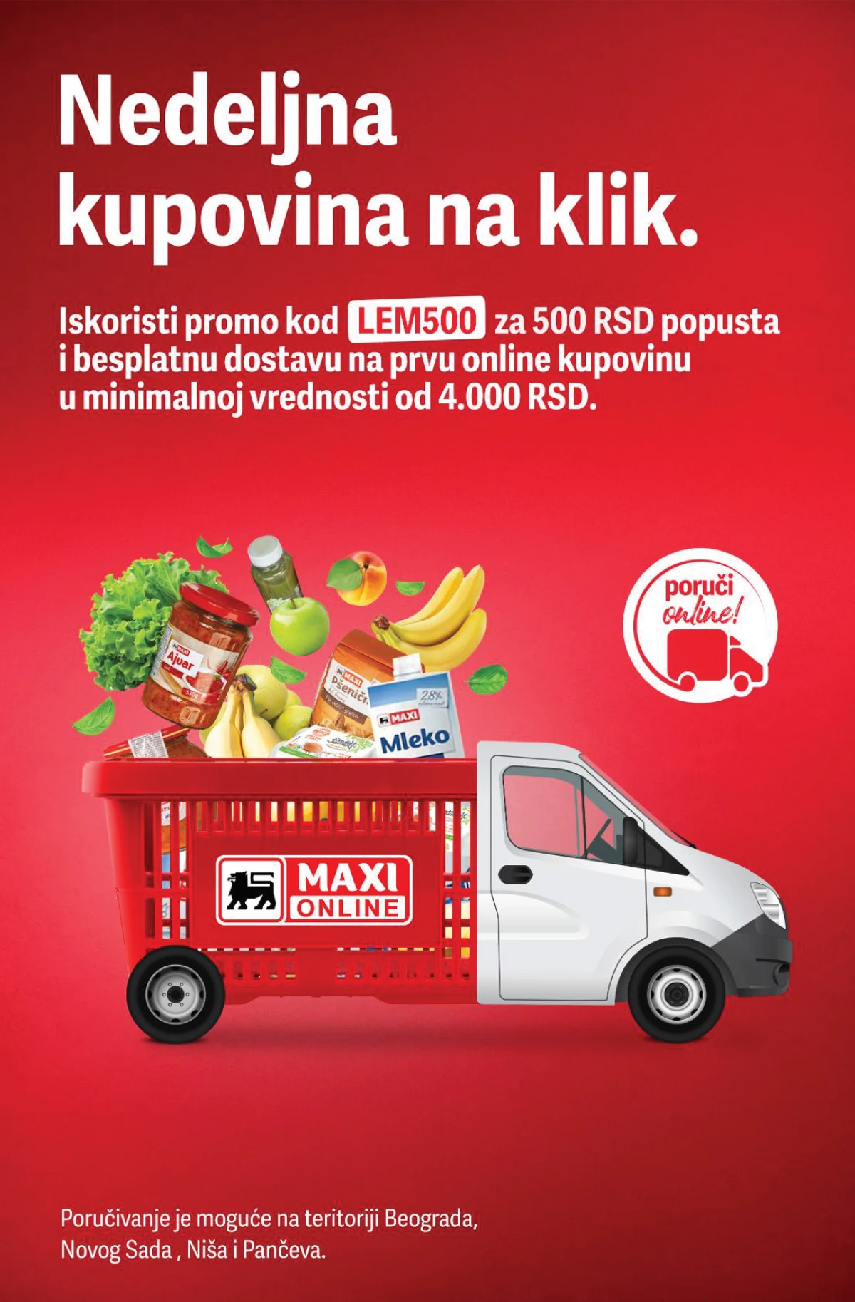 Mega Maxi katalog sa novim akcijskim ponudama