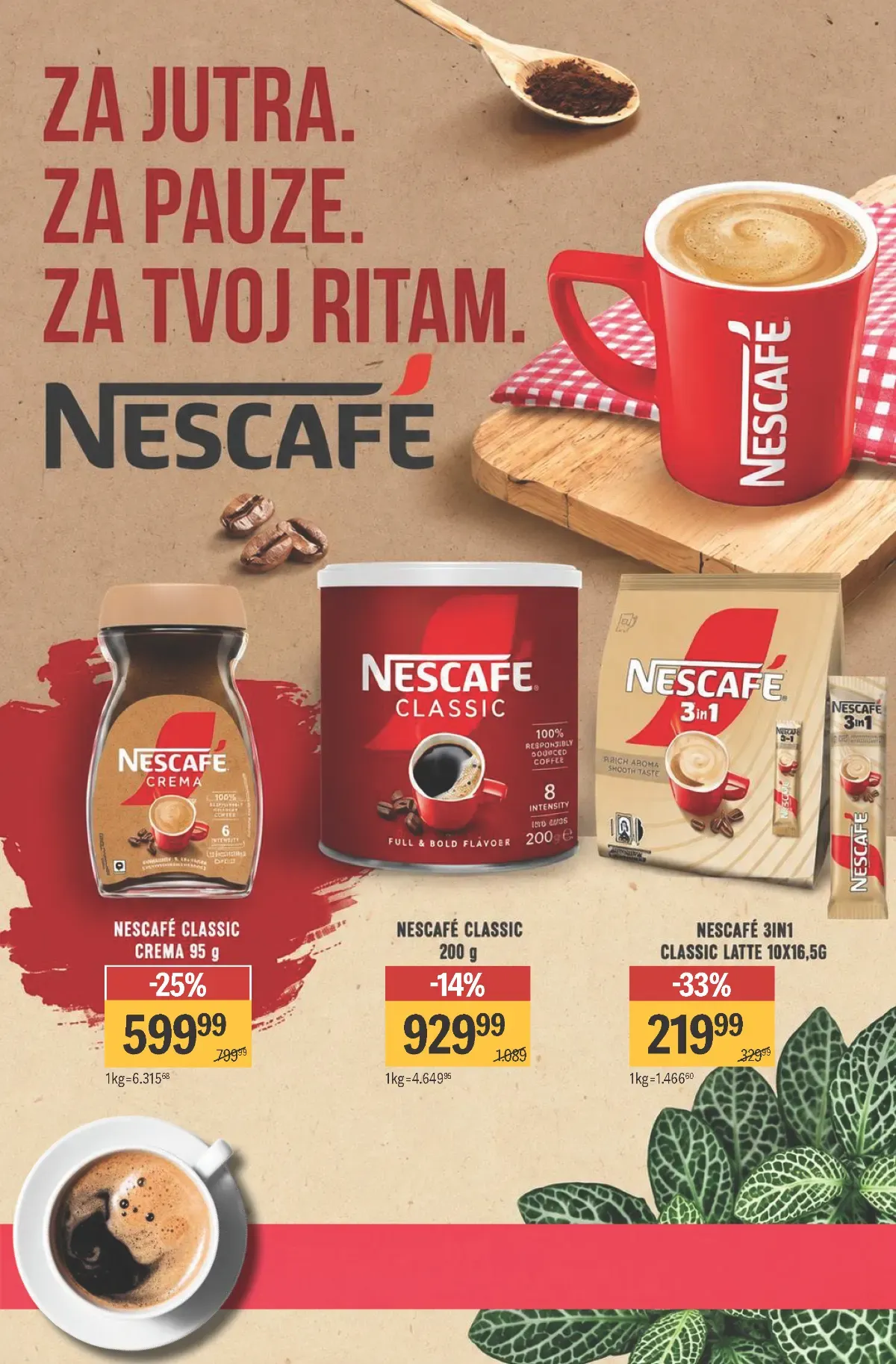 Mega Maxi katalog – strana 8: Nescafé ponuda Mega Maxi katalog kafe – strana 8, Nescafé kafa na akciji