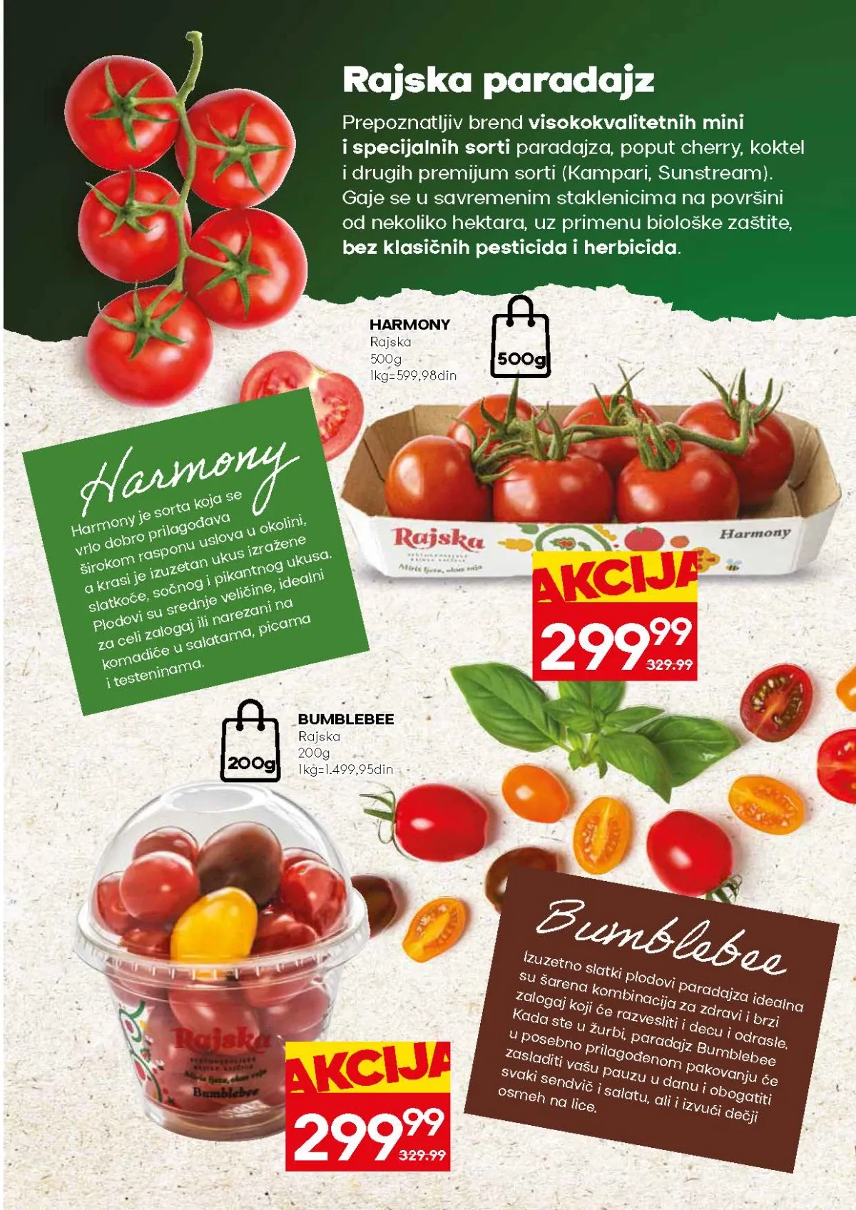 Mercator katalog sa ponudom Rajska premium paradajza