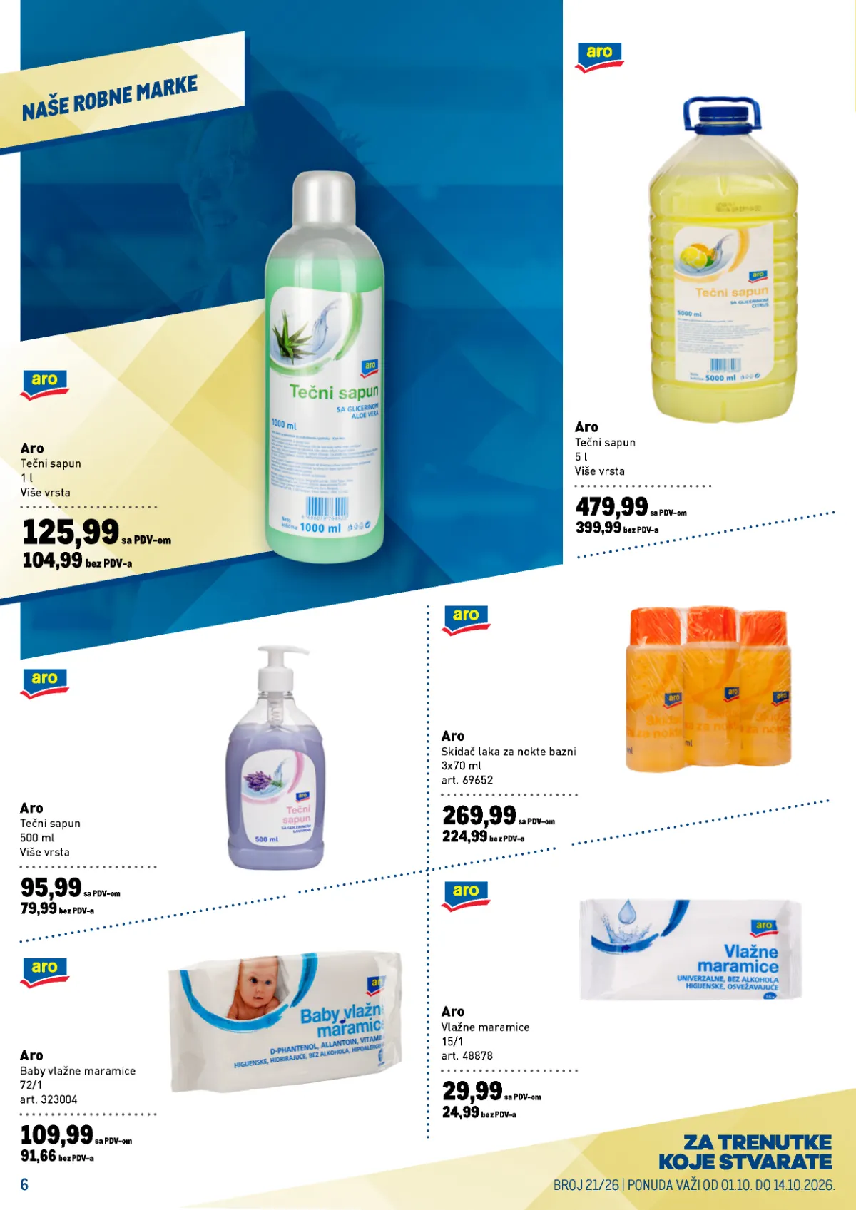 METRO katalog do 14.10.2026. – Aro proizvodi i robne marke