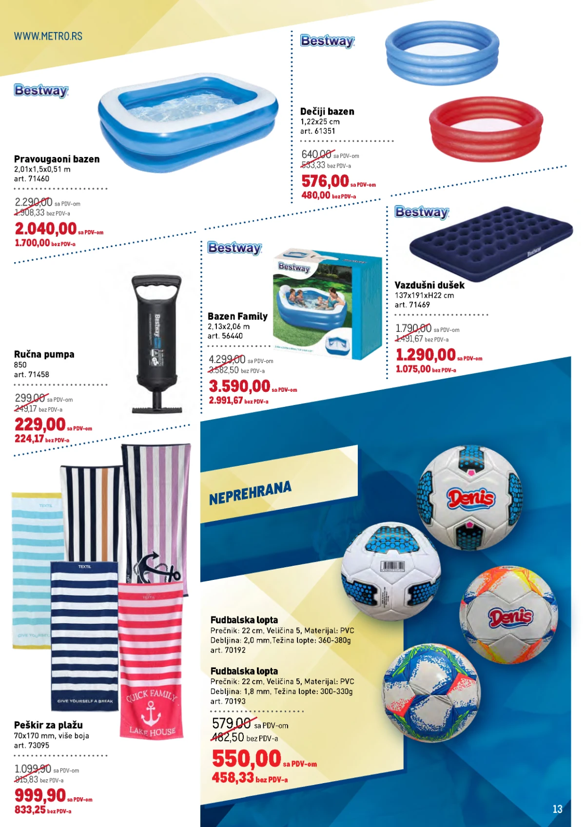 METRO katalog do 05.08.2026. – kuhinjski pribor, posuđe, mali kućni aparati i oprema