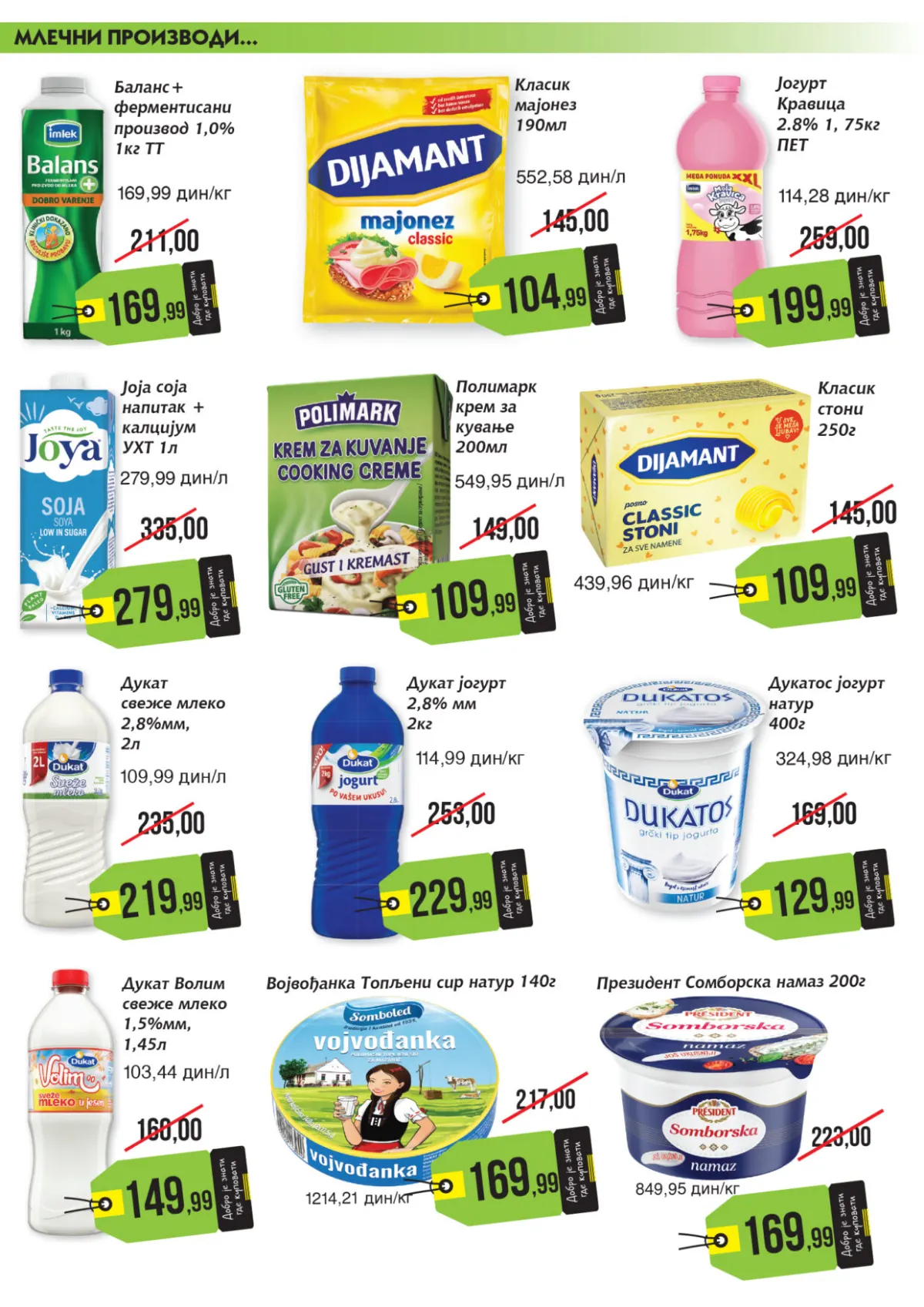 Mikromarket katalog do 15.10.2026. – mlečni proizvodi, majonez i jogurt