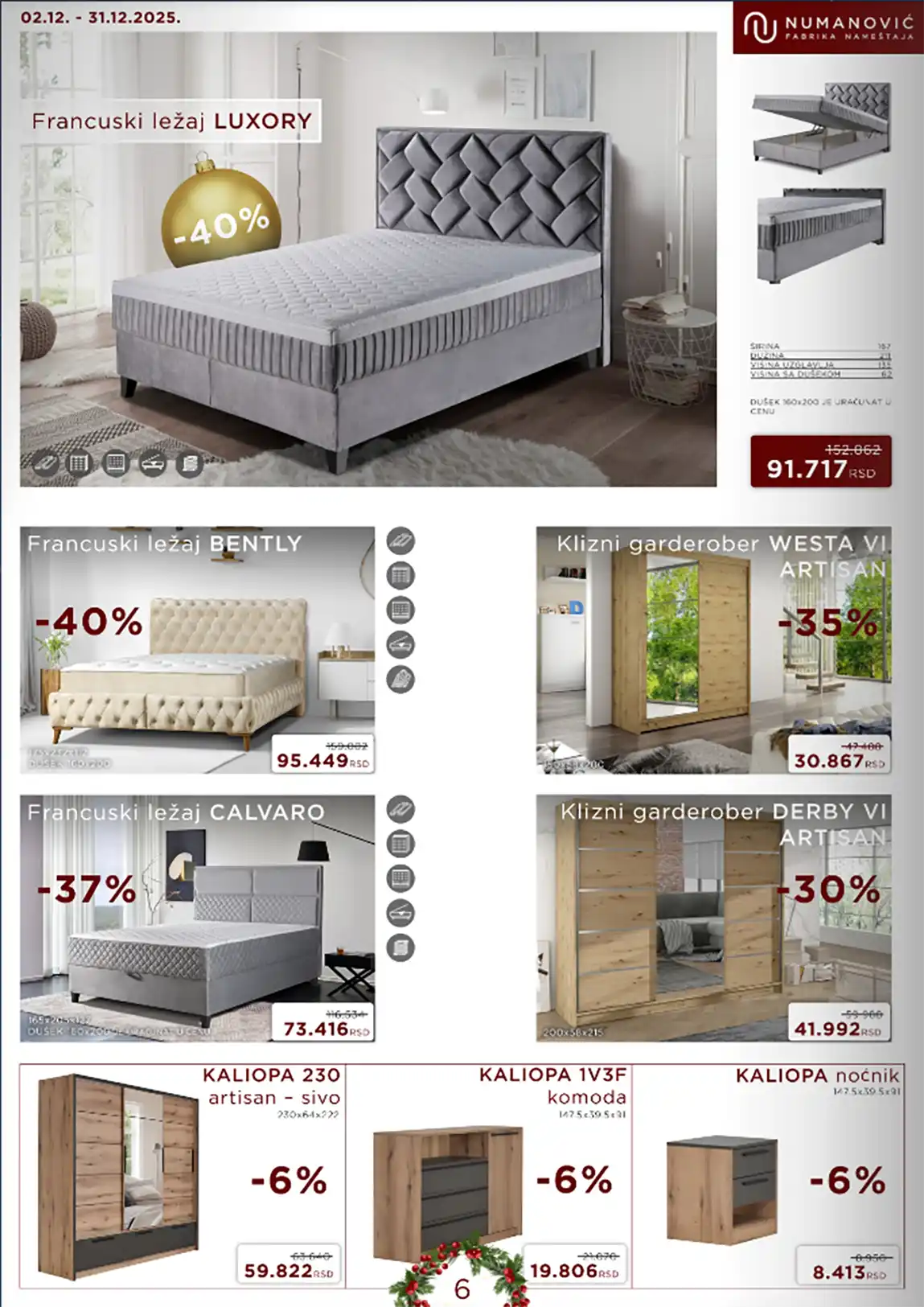 numanović katalog nameštaja Sniženja Numanović akcija salon nameštaja katalog