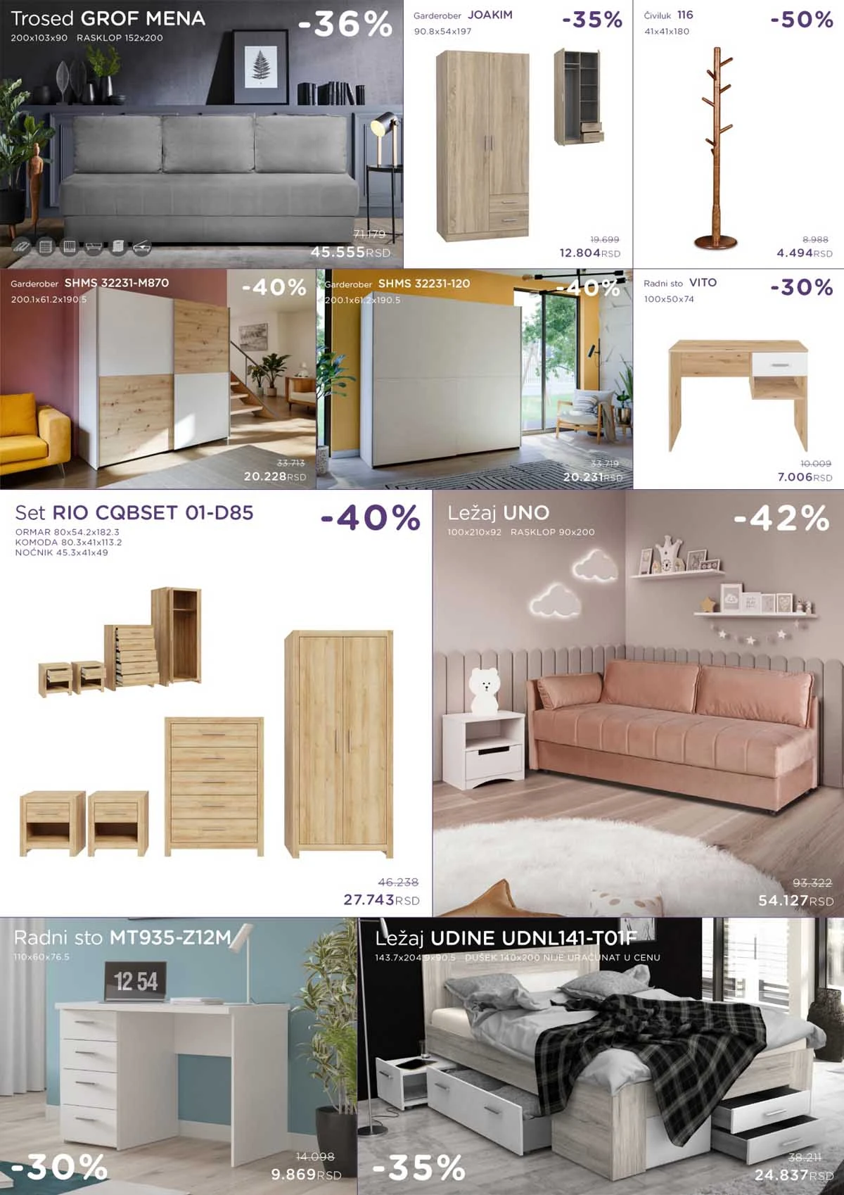 Numanović katalog nameštaja – sniženja nameštaja | strana 8 Numanović katalog nameštaja akcijska ponuda – strana 8