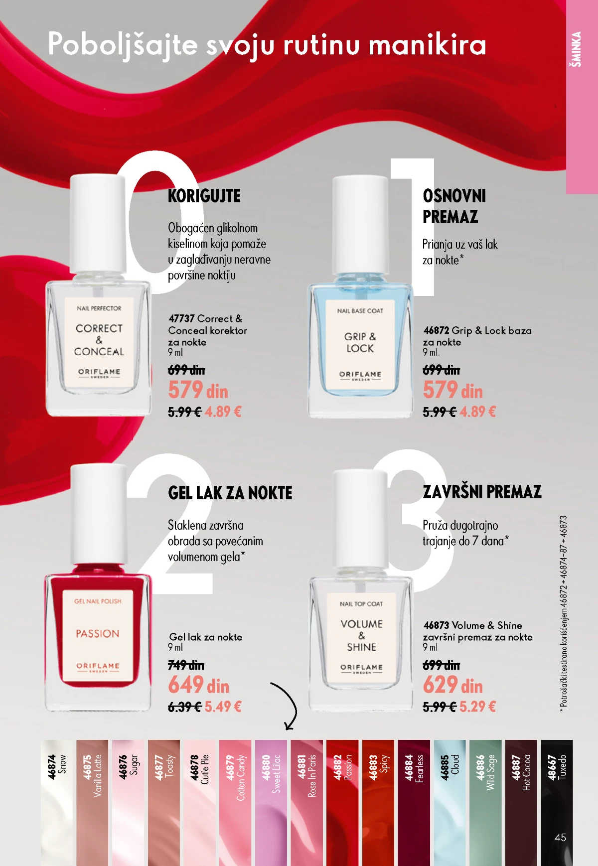 Oriflame katalog sniženja Oriflame kataloška ponuda sniženja