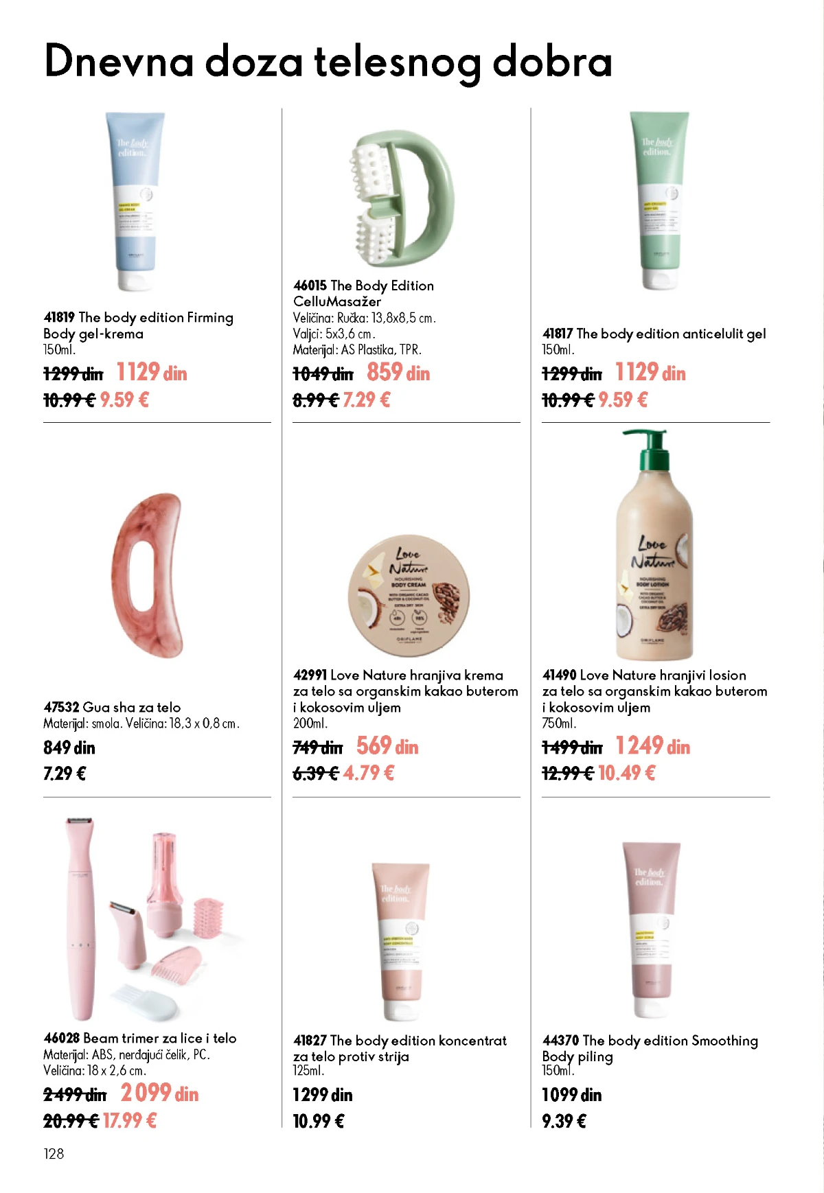 Oriflame katalog sniženja Oriflame kataloška ponuda sniženja