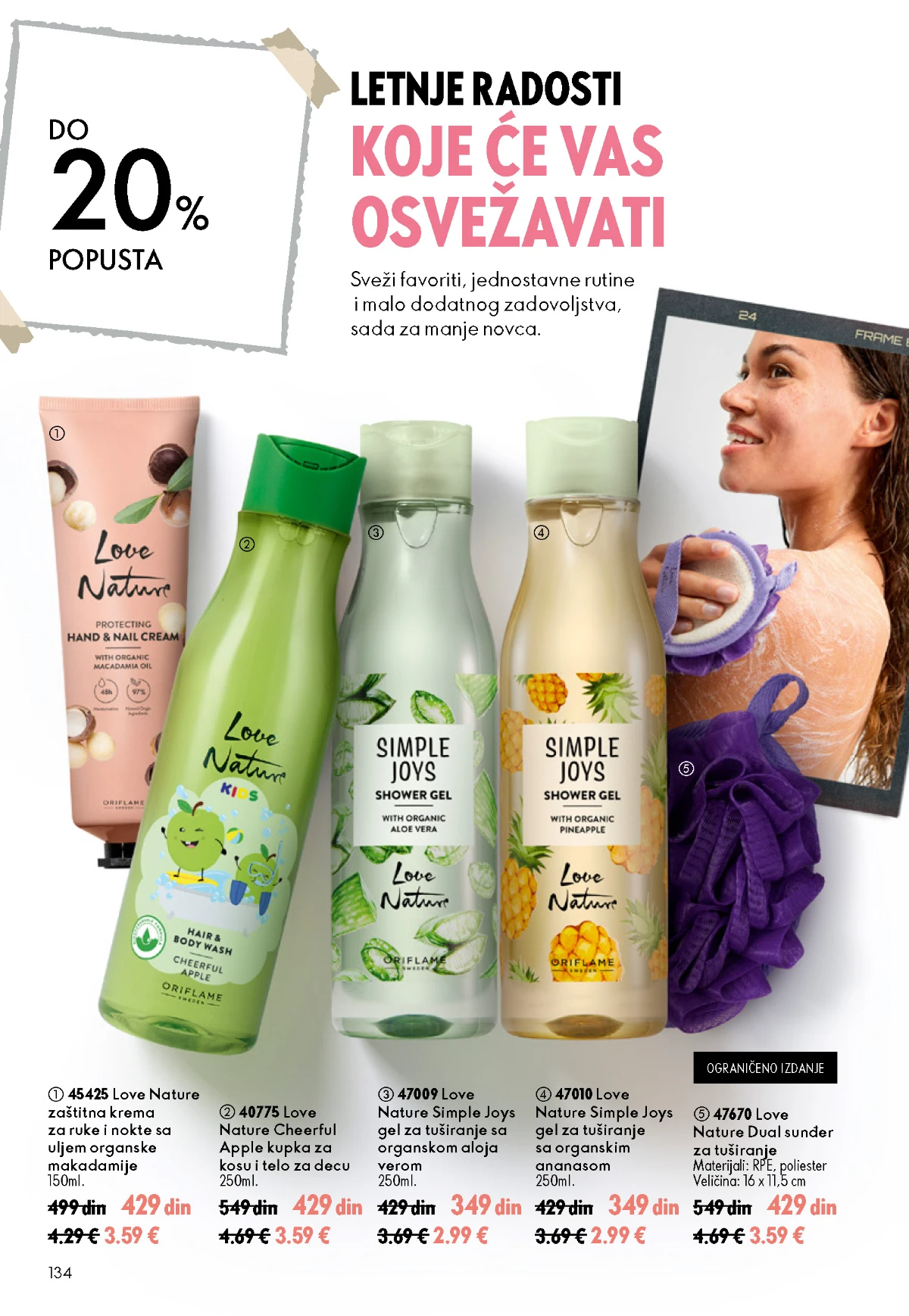 Oriflame katalog sniženja Oriflame kataloška ponuda sniženja