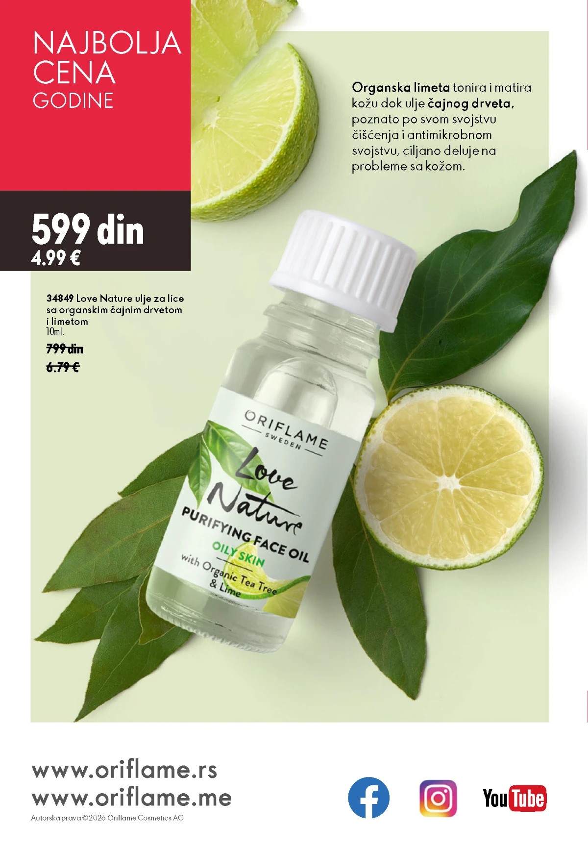 Oriflame katalog sniženja Oriflame kataloška ponuda sniženja