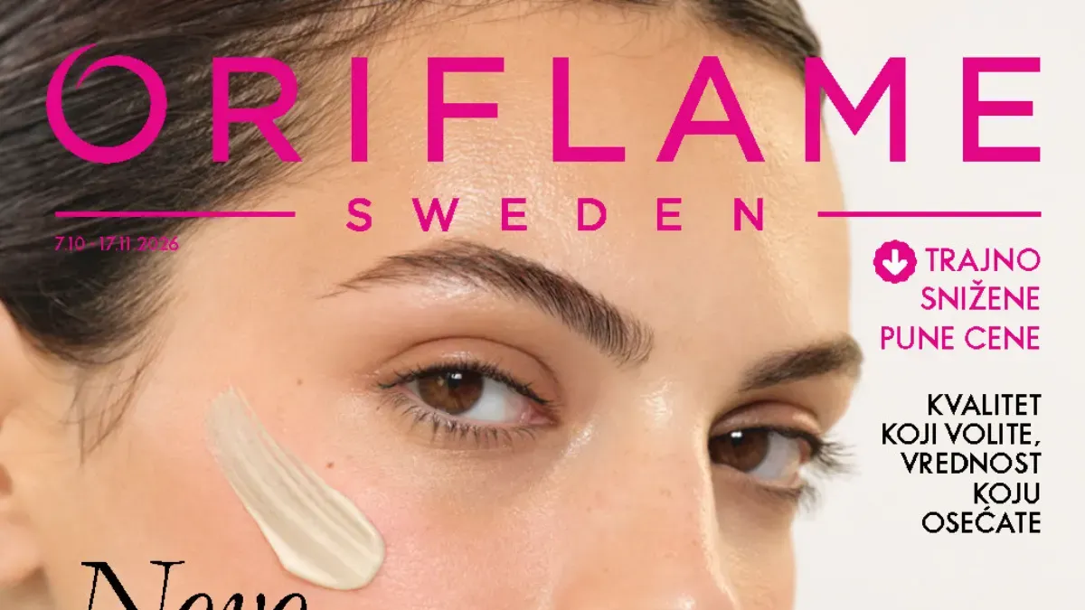 Oriflame katalog 07.10–17.11.2026. – novi miris Possess Intense, Novage+ Proceuticals i trajno snižene cene