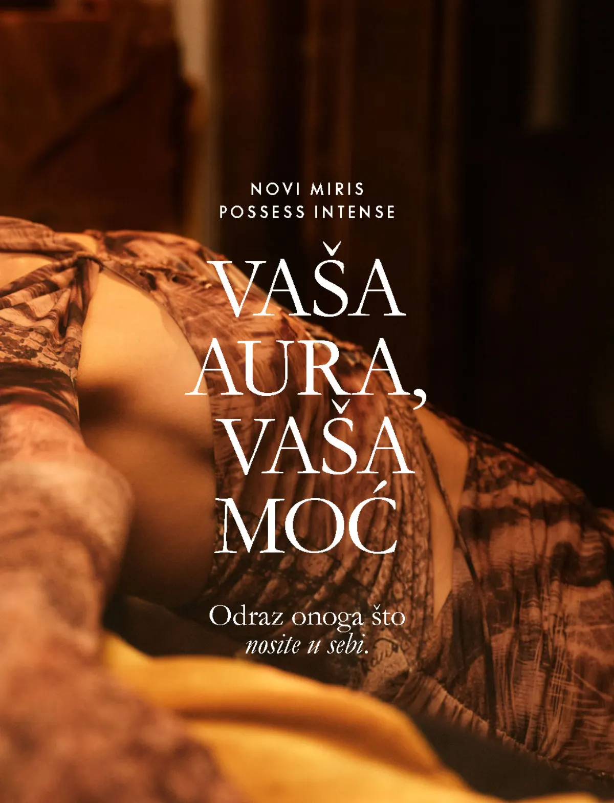 Oriflame katalog 07.10–17.11.2026, strana 3 – Predstavljanje novog mirisa Possess Intense.