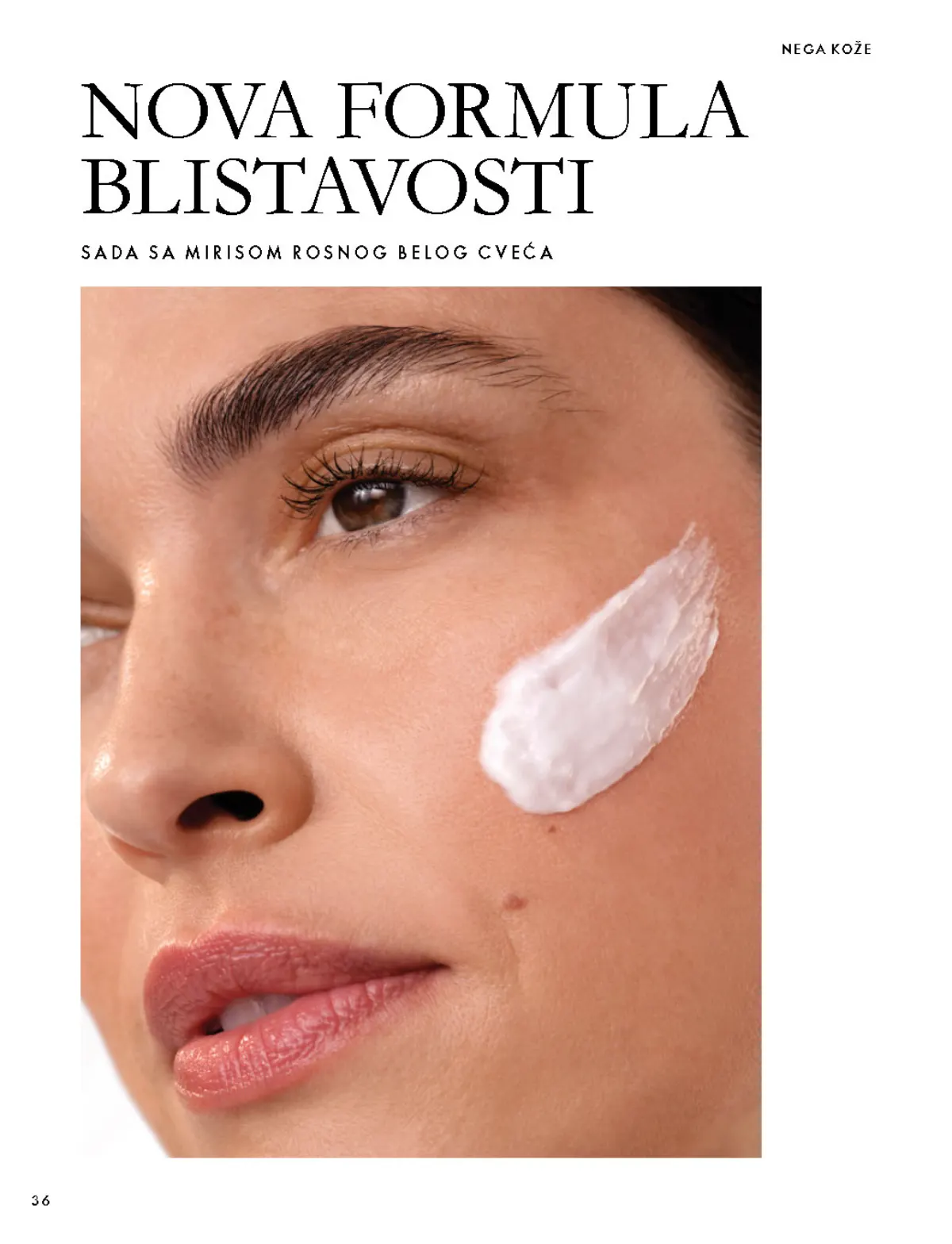 Oriflame katalog 07.10–17.11.2026, strana 36 – Predstavljanje Diamond Cellular kolekcije za negu kože.