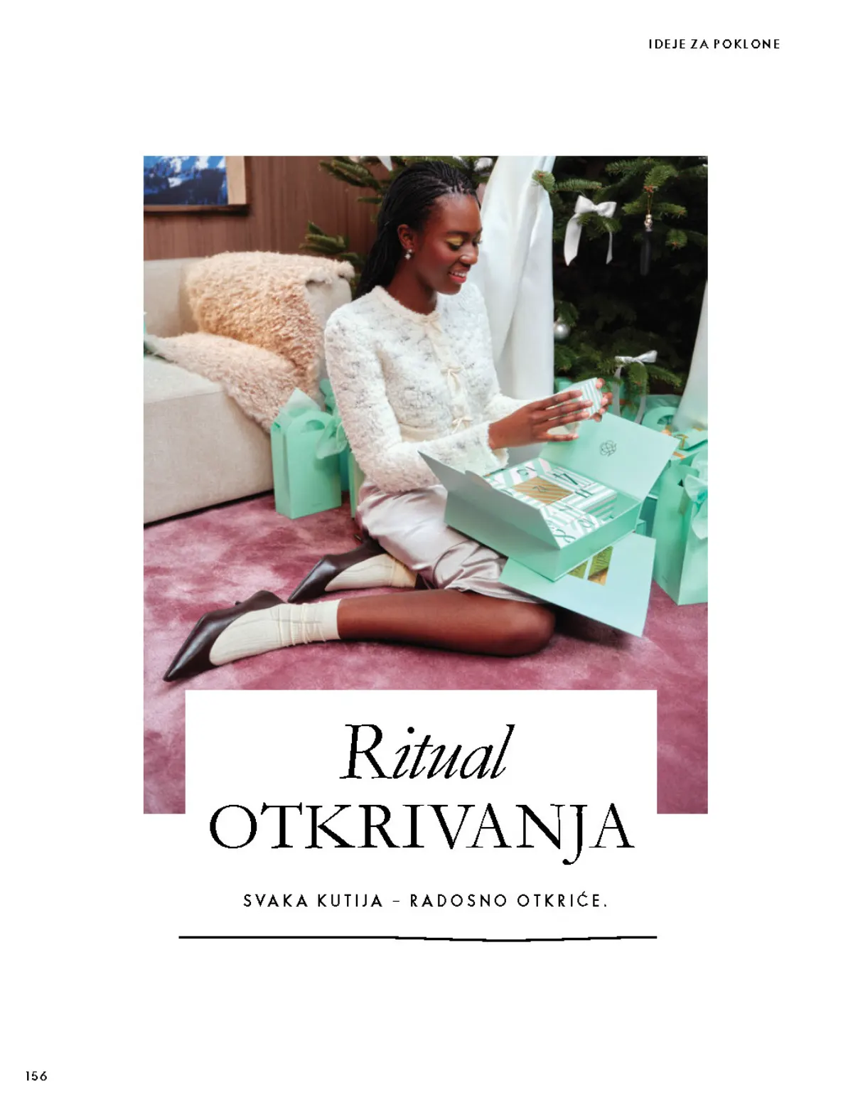Oriflame katalog 07.10–17.11.2026, strana 156 – Predstavljanje REACH YOUR HAPPY PLACE Advent kalendara.