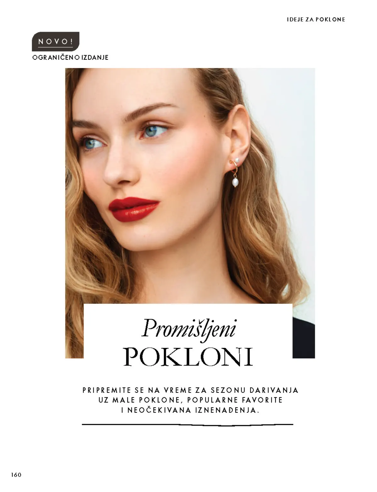 Oriflame katalog 07.10–17.11.2026, strana 160 – Ideje za poklone: modni dodaci i ograničena izdanja.