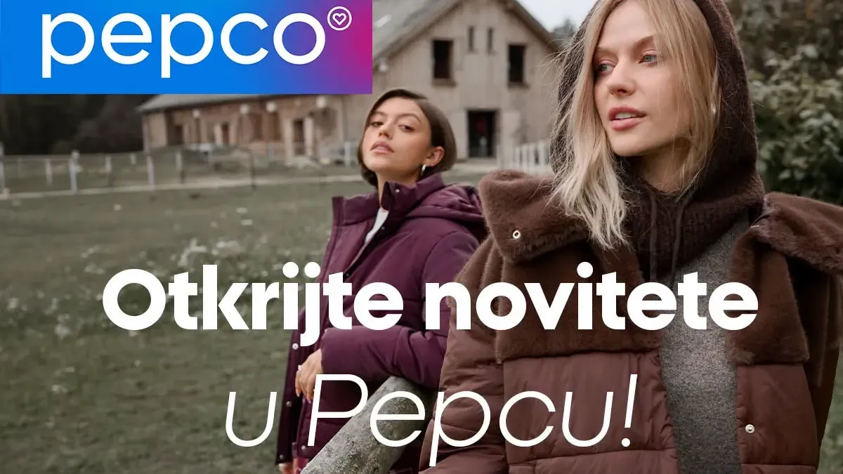 PEPCO noviteti – ženske jakne u braon i ljubičastoj boji