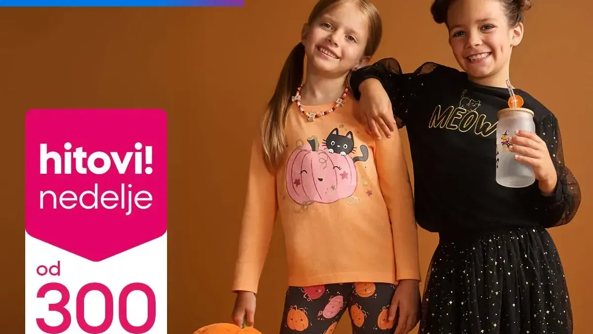 PEPCO Hitovi nedelje – dečja odeća za Noć veštica, trenerke i dekoracije po cenama od 300 RSD