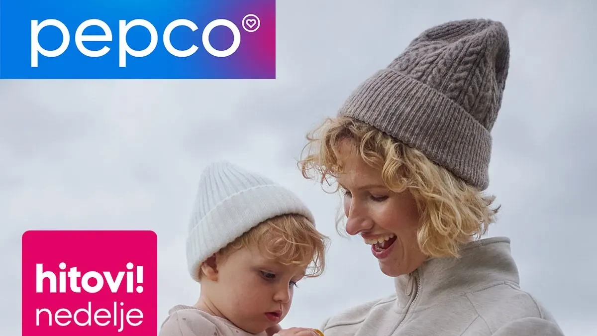 PEPCO hitovi nedelje do 28.10.2026. – dukserice i trenerke za decu od 700 dinara, ženski modeli od 1.300 dinara