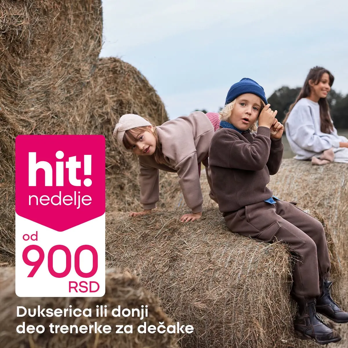 PEPCO hitovi nedelje – dukserice i donji delovi trenerke za dečake od 900 dinara
