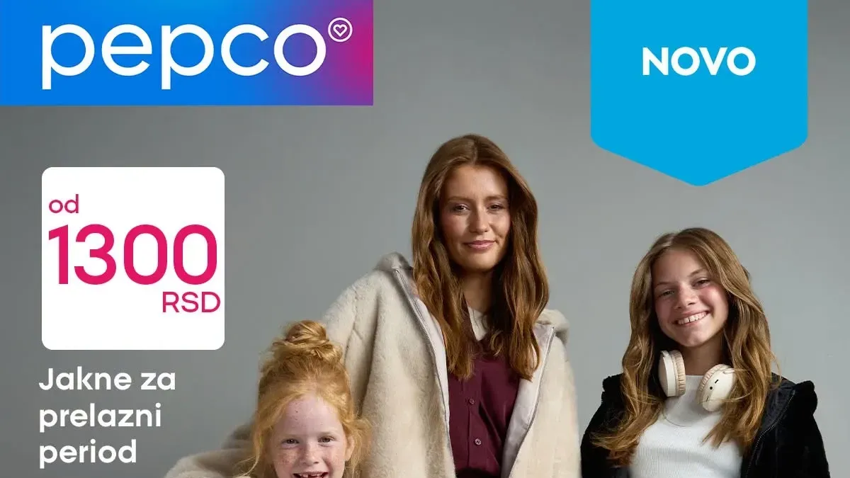 Pepco jakne za žene, dečake i devojčice po cenama već od 1.300 RSD