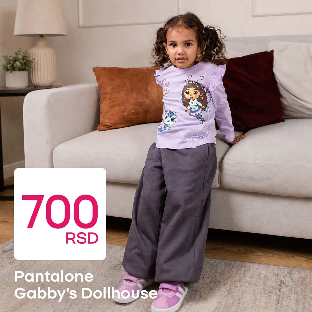 Pepco Gabby’s Dollhouse pantalone za devojčice po ceni od 700 RSD