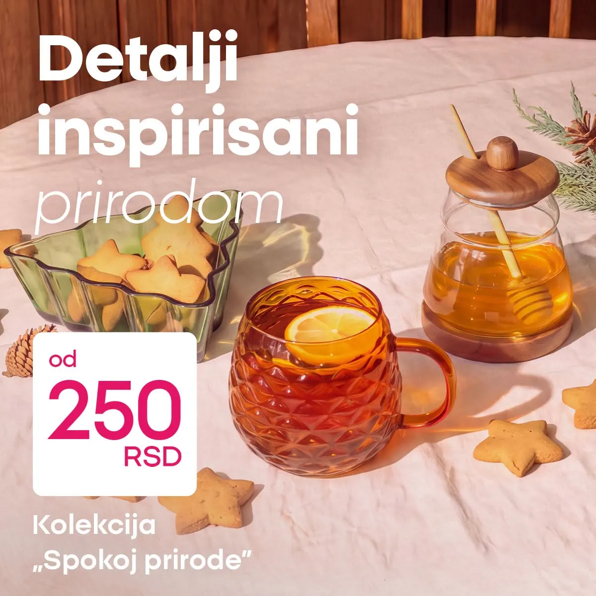 PEPCO kolekcija Spokoj prirode – detalji za dom od 250 RSD