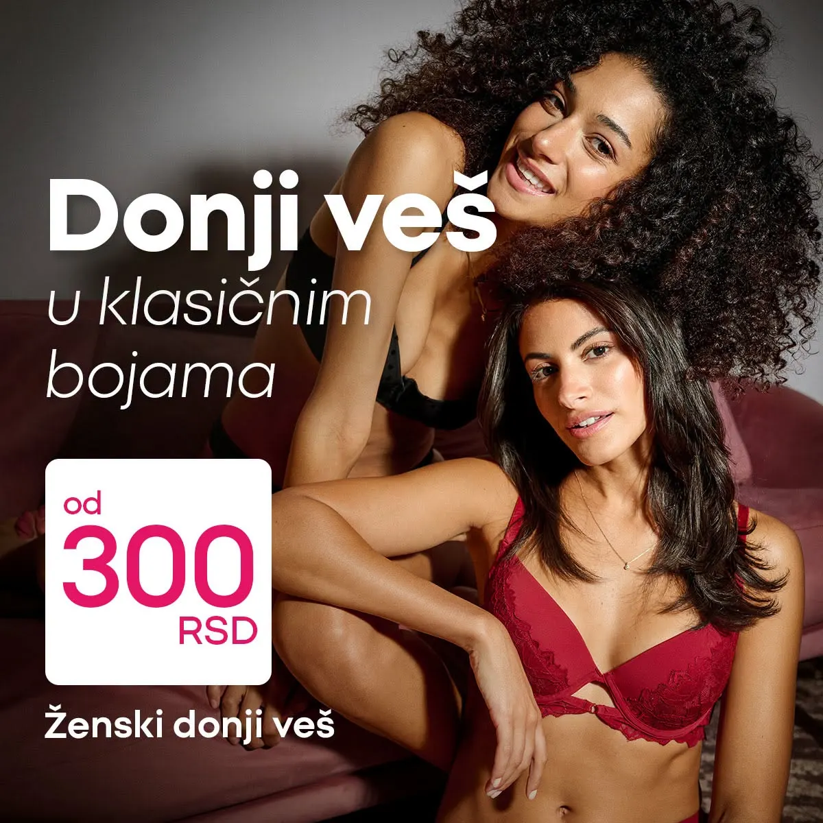 PEPCO ženski donji veš od 300 dinara – grudnjaci i modeli u klasičnim bojama