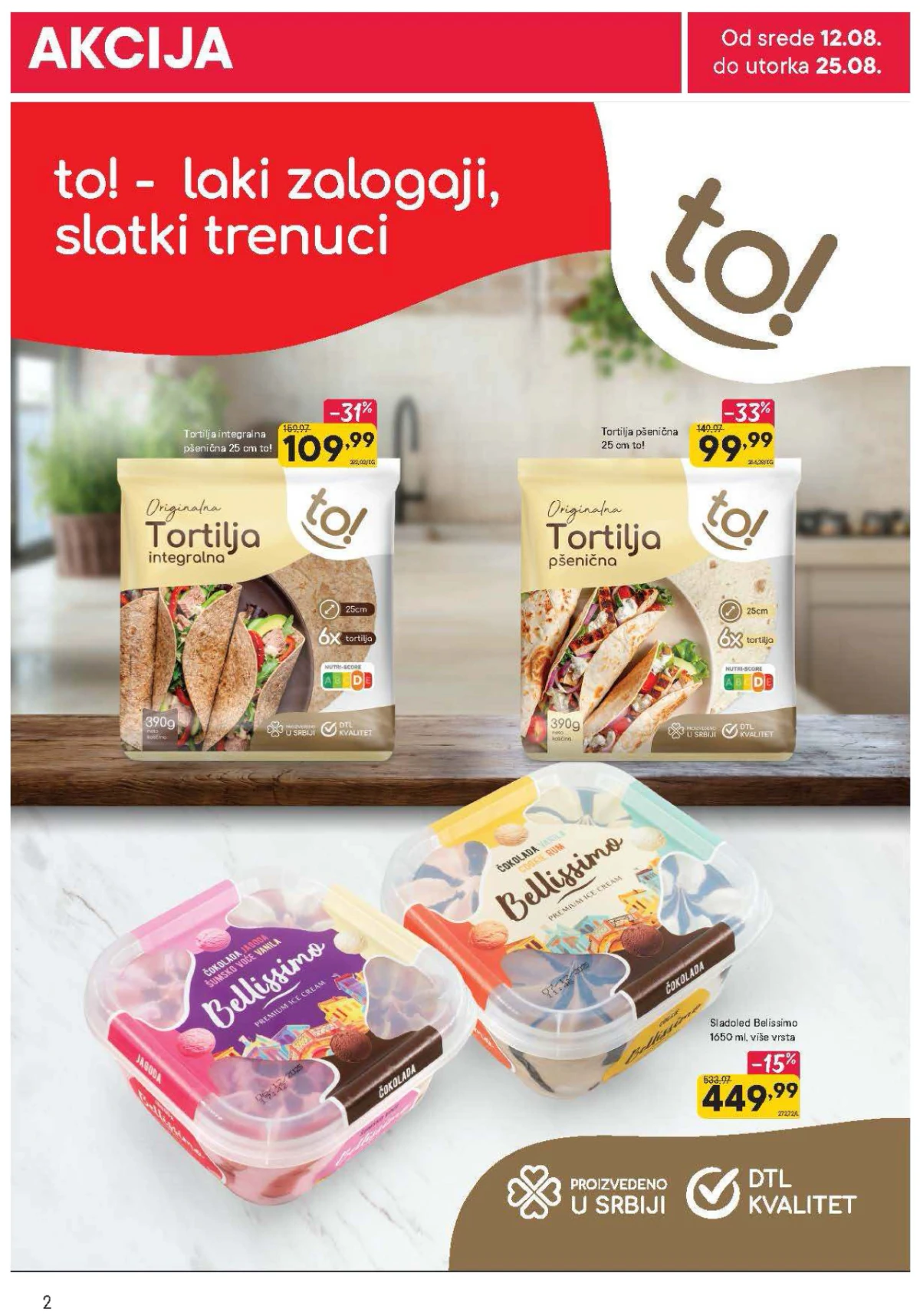 PerSu katalog do 25.08.2026. – tortilje i sladoledi na akciji