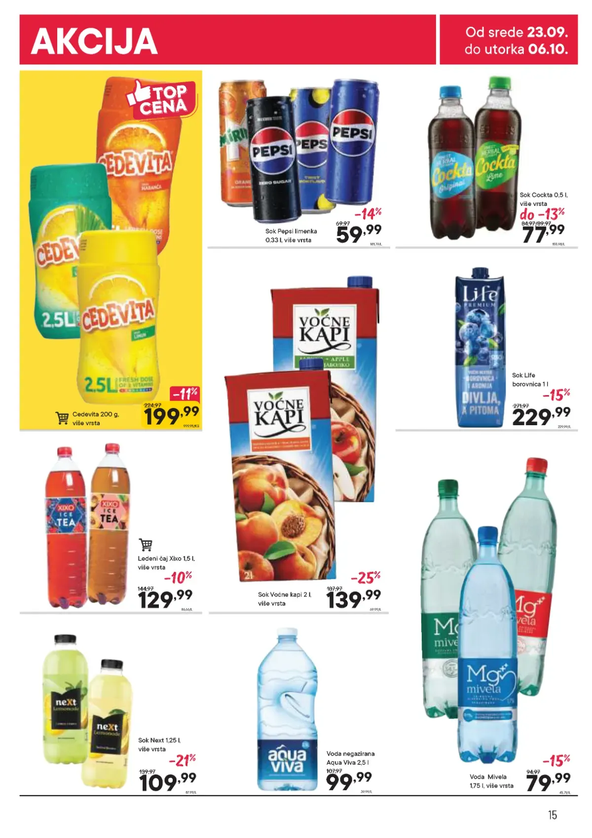 DTL PerSu katalog do 06.10.2026. – strana 15 DTL PerSu katalog, strana 15 – Cedevita i Next sok