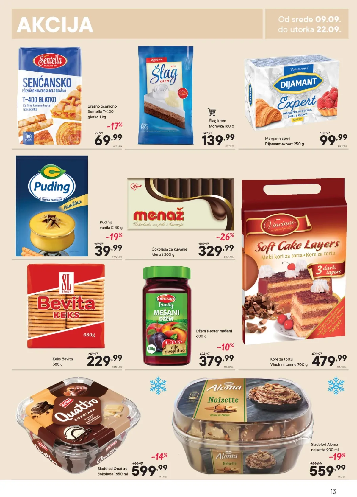 PerSu katalog do 22.09.2026. – kolači, puding i deserti