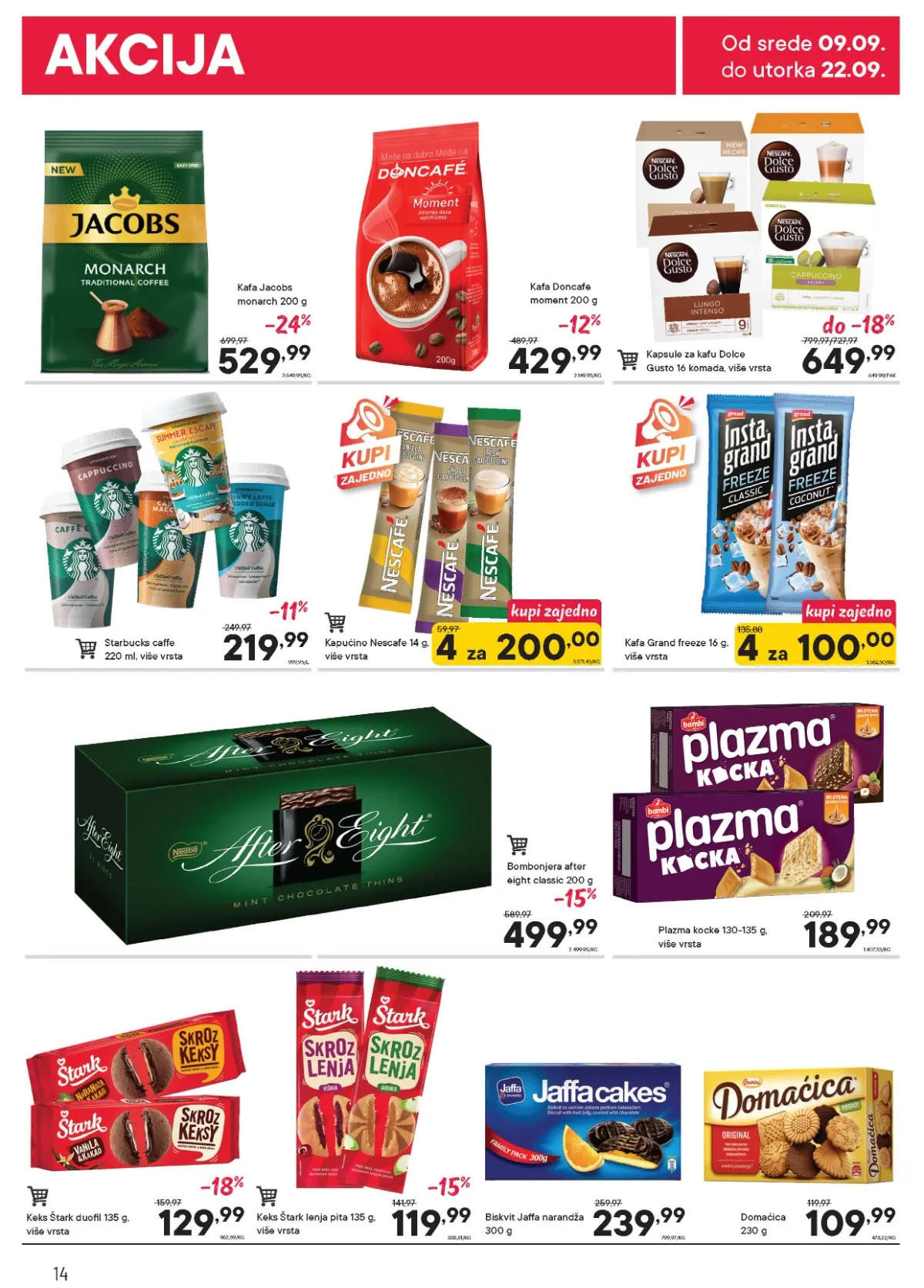 PerSu katalog do 22.09.2026. – kafa, keksi i slatkiši