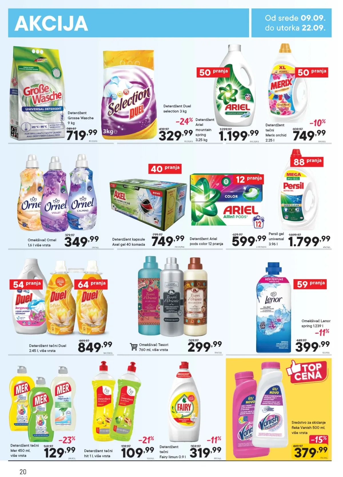 PerSu katalog do 22.09.2026. – deterdženti i sredstva za pranje