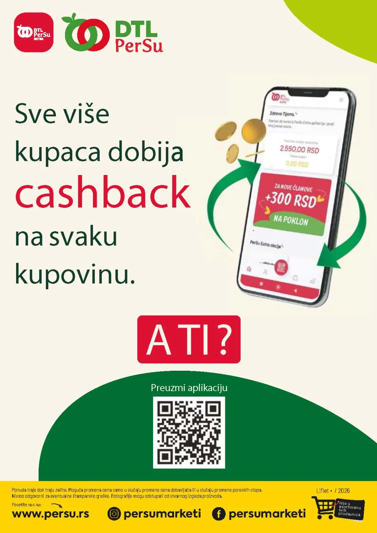 PerSu Poruči i pokupi katalog završava ponudom kućnih uređaja i tehnike po akcijskim cenama do isteka zaliha