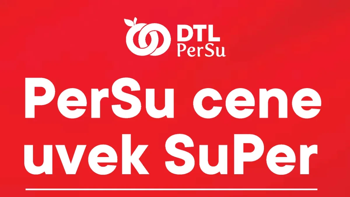 PerSu Uvek Super Cene – više od 1.000 proizvoda po trajno niskim cenama, uključujući prehrambene proizvode, sredstva za higijenu i kućnu hemiju