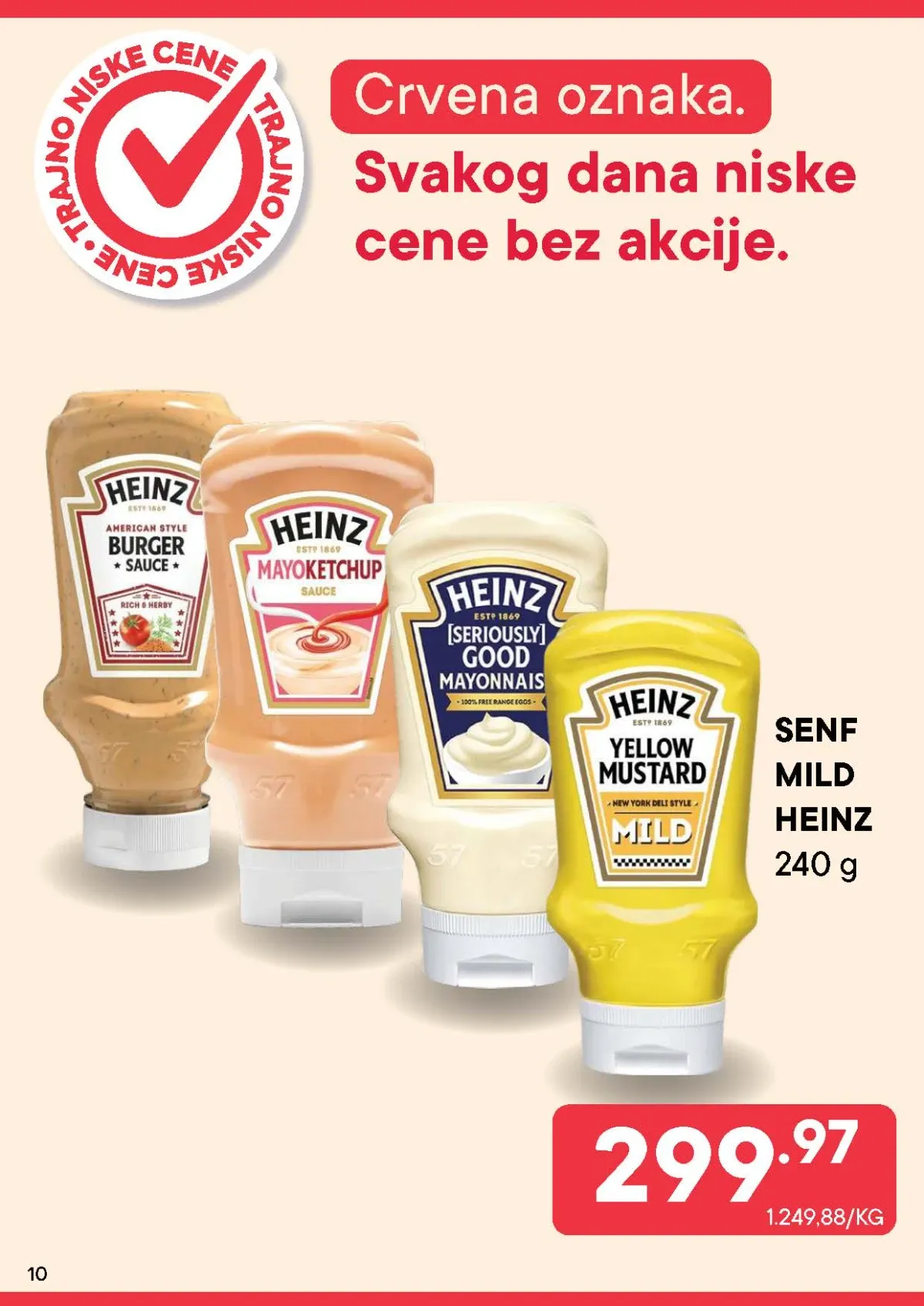 PerSu Uvek Super Cena – Heinz senf i sosovi